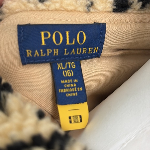 Polo Ralph Lauren Fleece Jacket youth 16 - Picture 8 of 9